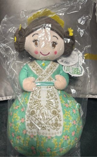 Muñeca Fallera Peluche sostenible  traje Azul