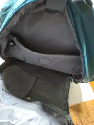 Mochila Viaje Premium Verde Petróleo 50x50 con USB