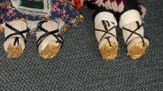 2 Figuras Regionales Baturros de 20 cm