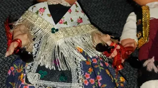 2 Figuras Regionales Baturros de 20 cm