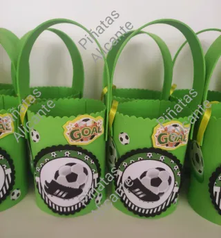 Dulceros de futbol para fiestas
