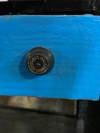 Mueble antiguo madera reacondicionado