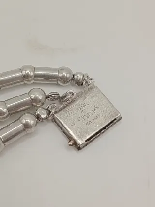 Bracciale Navajo multifilo argento massiccio 33g