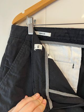 Pantalón corto Jack & Jones negro Talla XL