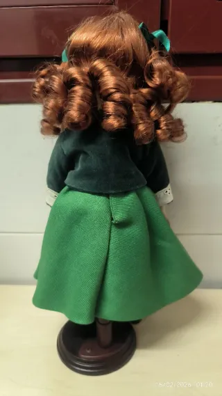 Muñeca porcelana decorativa 30 cm