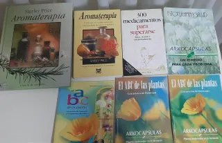 Libros aromatetapia/fisioterapia y salud