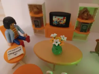 Playmobil Salón con figuras y accesorios