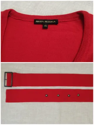 Vestido punto lana Amaya Arzuaga