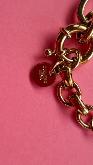 Pulsera Dyrberg Kern y pendientes rojos