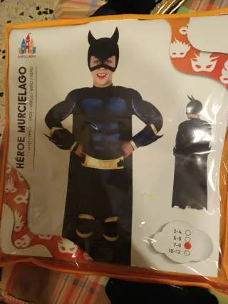 Disfraz niño Batman