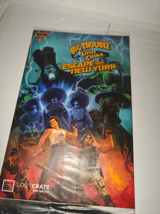 Comic golpe en la pequeña china