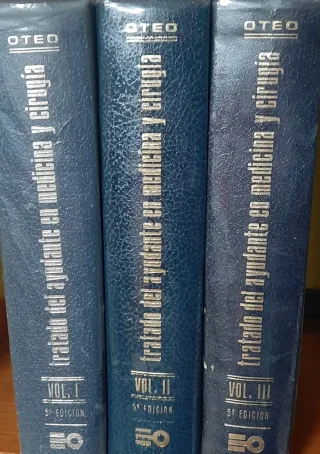Libros de tratado del ayudante en medicina ciruga