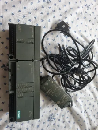 ​PLC Siemens S7-200 + Módulo + Cable