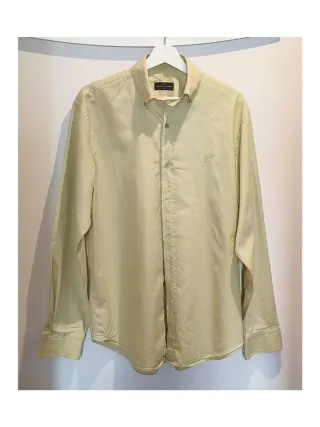 Camisa Roberto Verino Beige/Amarilla