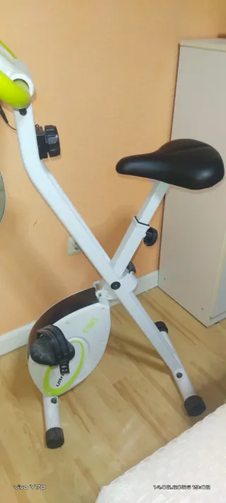 Bicicleta Estática Plegable marca Eurosport F-Bike