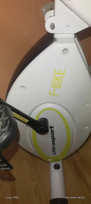 Bicicleta Estática Plegable marca Eurosport F-Bike