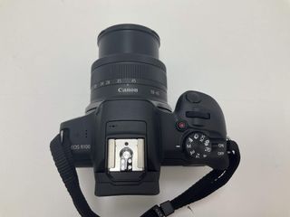 camara digital evil canon eos r100 + canon rf-s 18-45mm