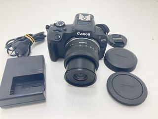 camara digital evil canon eos r100 + canon rf-s 18-45mm