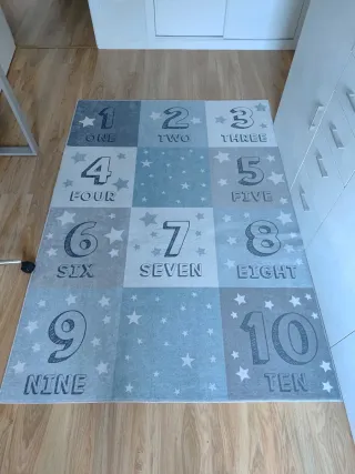 Alfombra infantil números 1-10