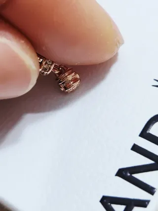 Charm Pandora Globo Aerostático Rosa Oro