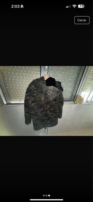 Chaqueta Camuflaje Forro Polar