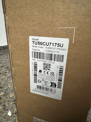 Samsung TV 50 Crystal UHD CU7100 Smart TV