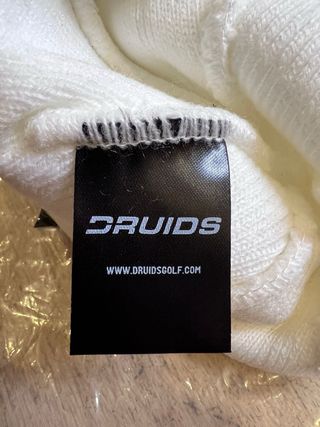 Gorro de Golfe Druids Vintage - Branco (Novo)