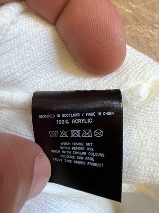 Gorro de Golfe Druids Vintage - Branco (Novo)