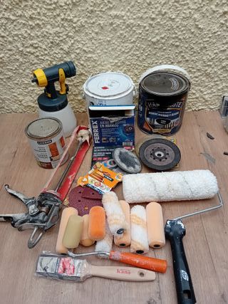 Maletín de herramientas, aparatos electronico etc.