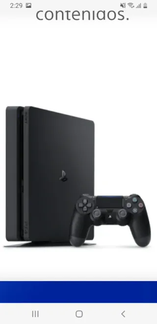 PS4 (PlayStation 4) Negra