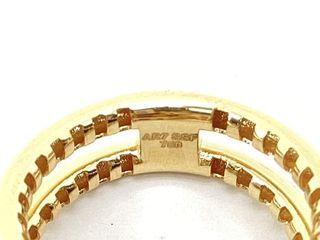 anillo oro 18k con piedra
