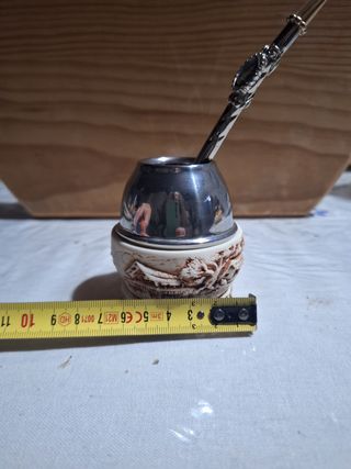 Cuia Mate Argentino com Bomba