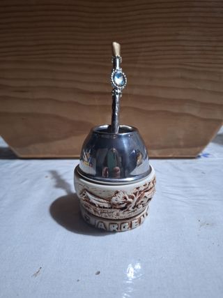 Cuia Mate Argentino com Bomba