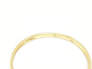 anillo oro 18k con piedra con circonita