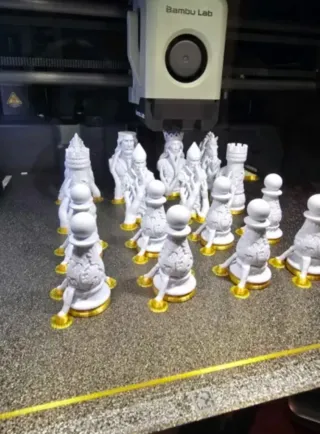 Juego Ajedrez Zombies vs Humanos..