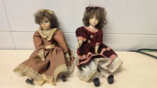 Lote Muñecas Porcelana Antiguas para restaurar
