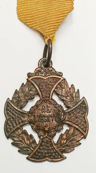 5 Medallas Escolares Antiguas