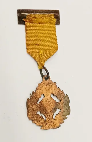 5 Medallas Escolares Antiguas