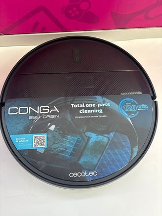 Aspirador Robot Cecotec Conga 999 Genesis Negro