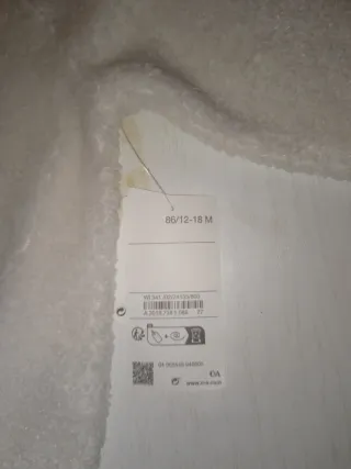 Suéter CA bebé oso polar Navidad