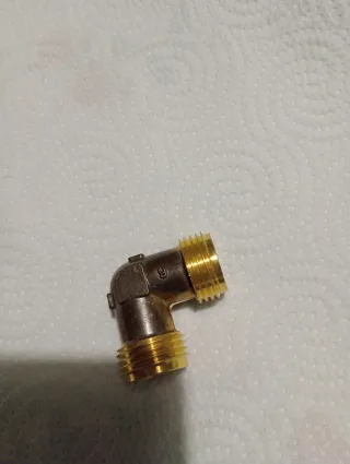 Raccordo Gomito Tubo 1/2 Ottone