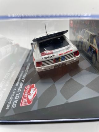 Peugeot 205 Turbo 16 Rally Montecarlo 1986 1:43
