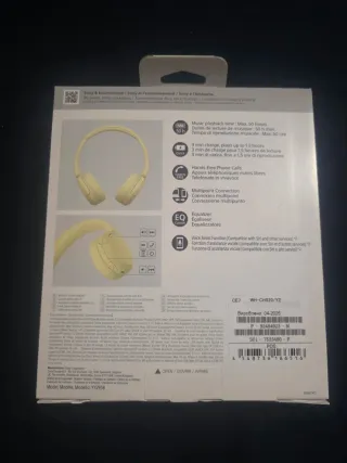 Sony WH-CH520 Amarillo