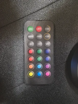 Tedmos LED Puck Light 3 Pz LED RGB e telecomando