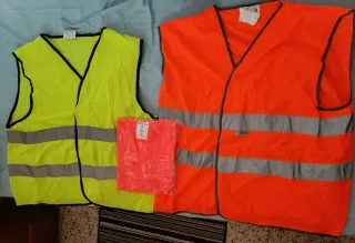 Pack 3 chalecos seguridad alta visibilidad