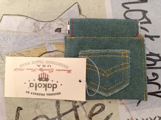 Cartera monedero estilo vaquero moderna unisex