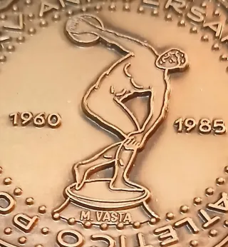 Medaglia Bronzo 40g cm.5 Celebrazione Sportiva