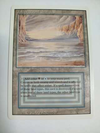 Magic The Gathering Savannah & Underground Sea