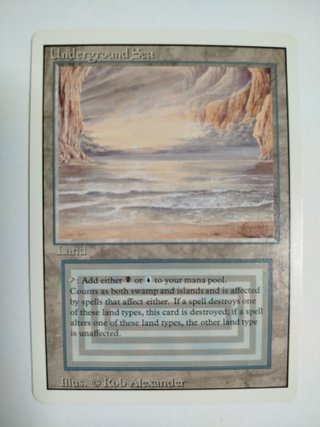 Magic The Gathering Savannah & Underground Sea
