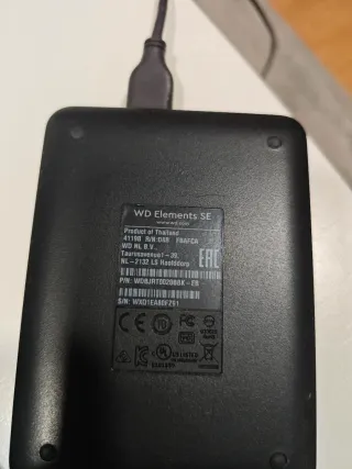 Disco Duro Externo WD 2TB